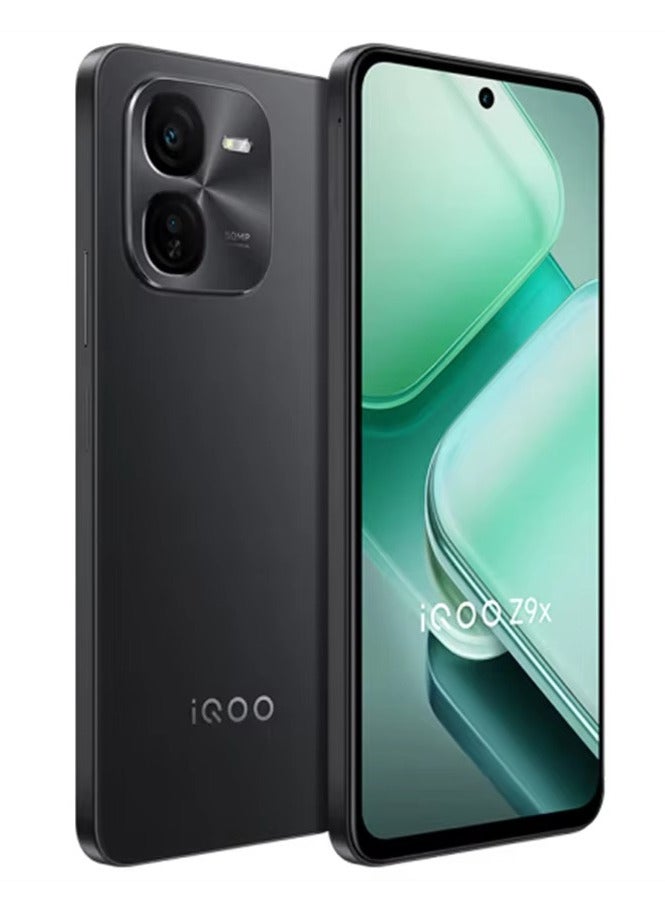iQOO Z9X 5G 128GB 8GB RAM Smartphone 6.72” 120Hz LCD Screen Snapdragon 6 Gen1 6000mAh Battery 44W Fast Charger 50MP Dual Camera Mobile Phone, Storm Grey (Mystic Black), With Google play Chinese Version  - Image 2