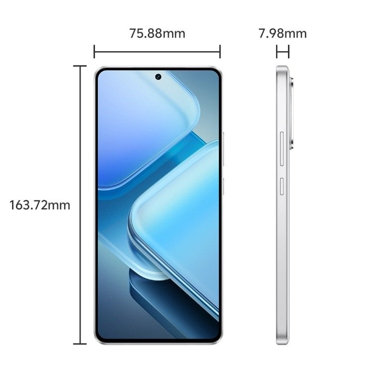 iQOO Z9X 5G 128GB 6GB RAM Smartphone 6.72” 120Hz LCD Screen Snapdragon 6 Gen1 6000mAh Battery 44W Fast Charger 50MP Dual Camera Mobile Phone, White, With Google play Chinese Version  - Image 3