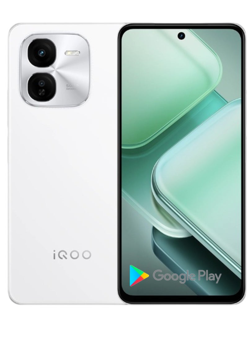 iQOO Z9X 5G 128GB 4GB RAM Smartphone 6.72” 120Hz LCD Screen Snapdragon 6 Gen1 6000mAh Battery 44W Fast Charger 50MP Dual Camera Mobile Phone, White, With Google play Chinese Version  - Image 1