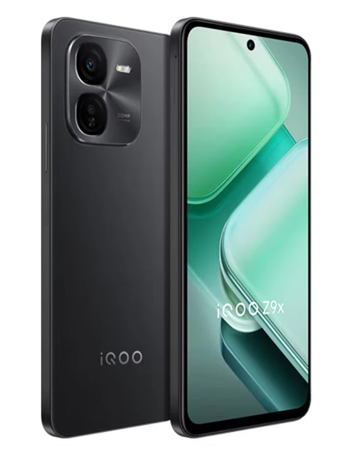 iQOO Z9X 5G 128GB 6GB RAM Smartphone 6.72” 120Hz LCD Screen Snapdragon 6 Gen1 6000mAh Battery 44W Fast Charger 50MP Dual Camera Mobile Phone, Storm Grey (Mystic Black), With Google play Chinese Version  - Image 2