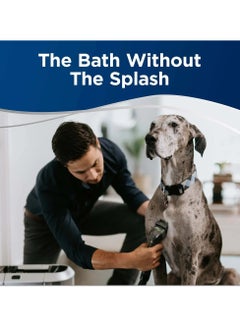 Bissell BARKBATH Dual-Use 2-in-1 Portable Dog Bath and Grooming System & Portable Deep Cleaner 475 W 31149 Titanium/ChaCha Lime  - Image 3