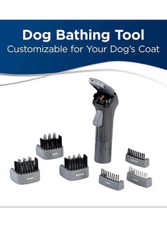 Bissell BARKBATH Dual-Use 2-in-1 Portable Dog Bath and Grooming System & Portable Deep Cleaner 475 W 31149 Titanium/ChaCha Lime  - Image 4