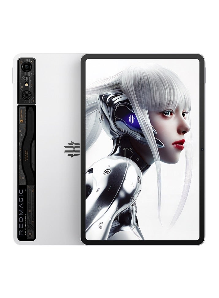 ريد ماجيك Gaming Pad Pro With Google Play Store - 12GB+256GB - Transparent Silver - Chinese Version - Image 1