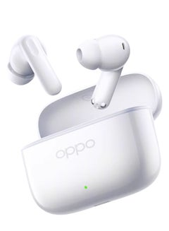 أوبو Enco Air4i Wireless Earbuds: 54-Hour Battery Life, IP55 Waterproof, Fast Charge, Dual Device Connectivity – Ultimate Audio Experience White  - Image 2