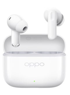 أوبو Enco Air4i Wireless Earbuds: 54-Hour Battery Life, IP55 Waterproof, Fast Charge, Dual Device Connectivity – Ultimate Audio Experience White  - Image 3