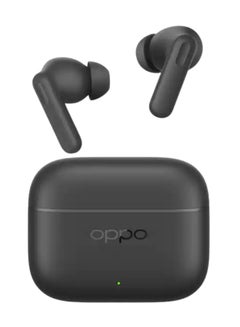 أوبو Enco Air4i Wireless Earbuds: 54-Hour Battery Life, IP55 Waterproof, Fast Charge, Dual Device Connectivity – Ultimate Audio Experience Black  - Image 2