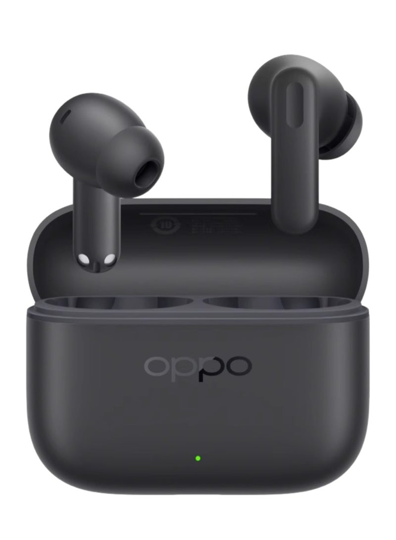 Enco Air4i Wireless Earbuds: 54-Hour Battery Life, IP55 Waterproof, Fast Charge, Dual Device Connectivity – Ultimate Audio Experience Black