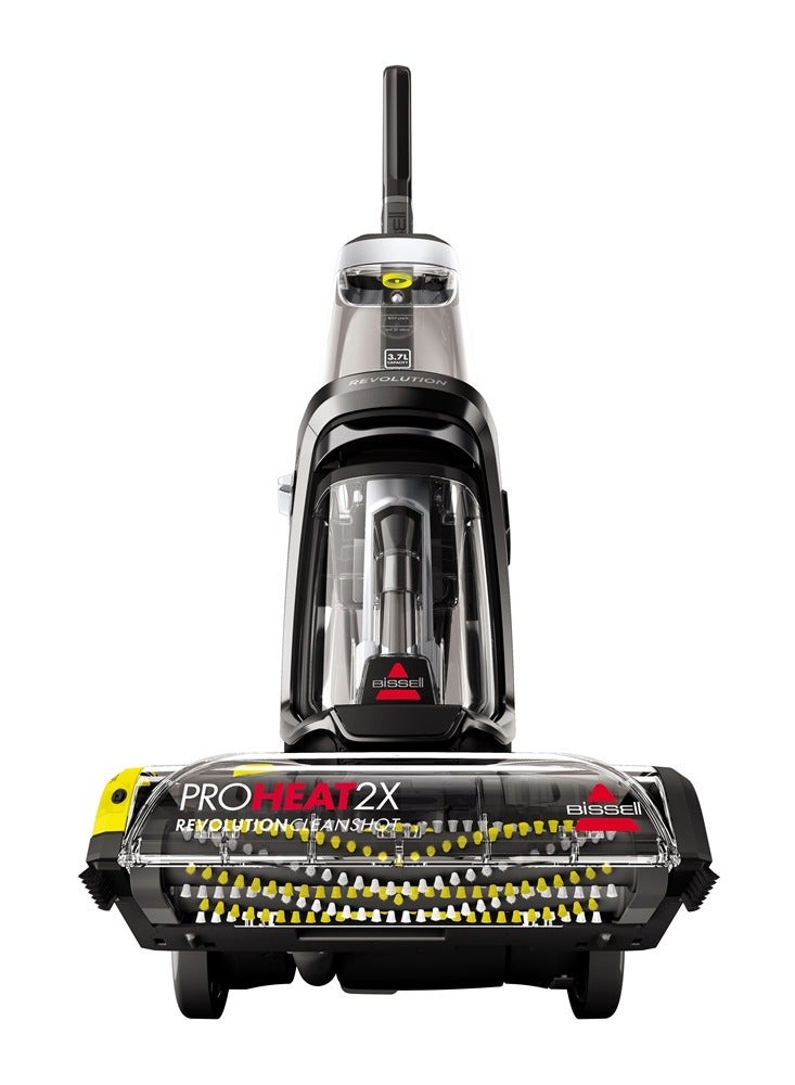 Bissell Upright Carpet Washer ProHeat 2x Revolution Cleanshot Deep Cleaner 800 W 2066E Titanium / Black  - Image 3