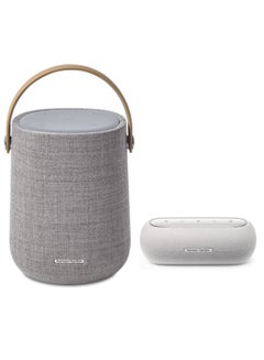 harman kardon Citation 200 with Free Luna | Premium Wireless Speaker | Clear, Balanced Sound | Portable, Durable | Voice-Controlled | Ideal for Home, Outdoors & Travel Grey  - Image 1