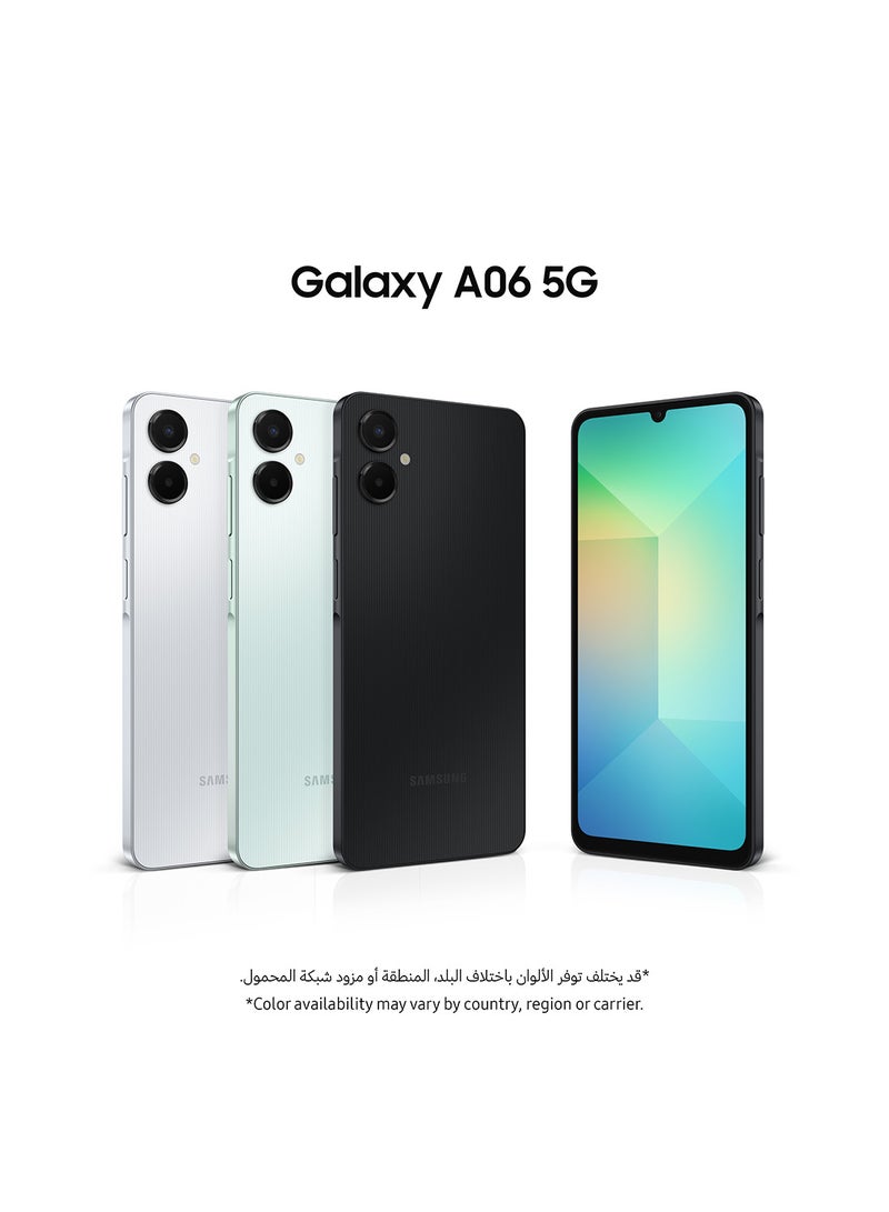 سامسونج Galaxy A06 5G Dual SIM Light Green 6GB RAM 128GB - Middle East Version  - Image 2
