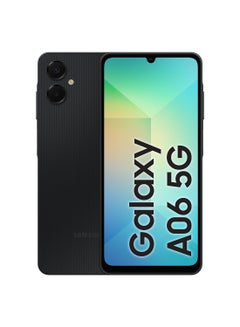 Samsung Galaxy A06 5G Dual SIM Black 6GB RAM 128GB - Middle East Version  - Image 1