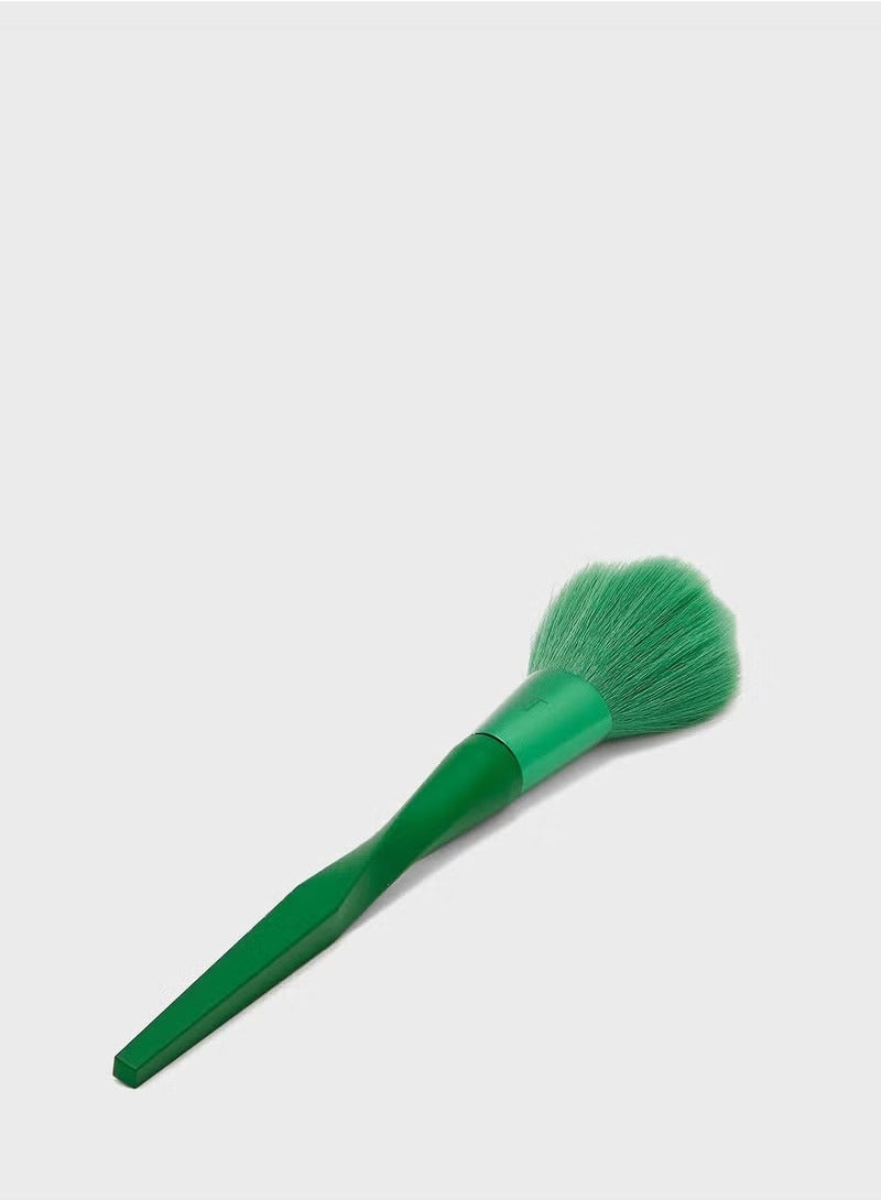 REAL TECHNIQUES Nettar Pop Surreal Sheen Powder Brush 1 Count Green - Image 4
