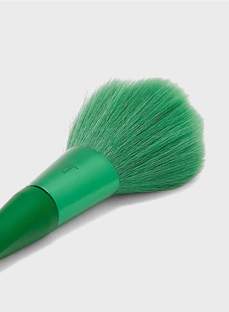 REAL TECHNIQUES Nettar Pop Surreal Sheen Powder Brush 1 Count Green - Image 5