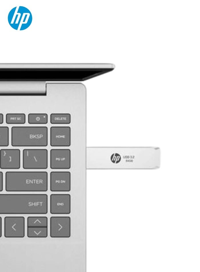 819W 64GB USB 3.2 Flash Drive HPFD819W-64 Silver