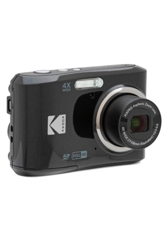 Kodak - Pixpro Friendly Zoom FZ45 16MP Digital Camera with 4X Optical Zoom 27mm Wide Angle and 2.7 LCD Screen 1080p Full HD Video Vlogging Camera - Image 1