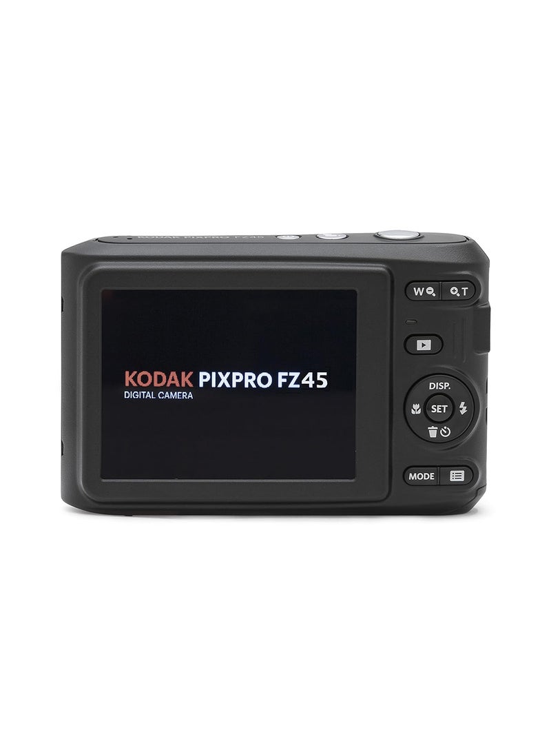 Kodak PIXPRO Friendly Zoom FZ45-BK 16MP Digital Camera with 4X Optical Zoom 27mm Wide Angle and 2.7" LCD Screen - Image 3