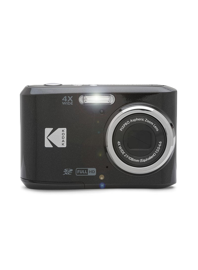 Kodak PIXPRO Friendly Zoom FZ45-BK 16MP Digital Camera with 4X Optical Zoom 27mm Wide Angle and 2.7" LCD Screen - Image 2
