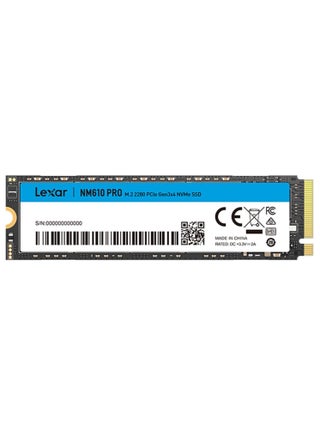 NM610PRO SSD, M.2 2280 PCIe Gen3x4 NVMe 1.4 SSD Internal, Up to 3300MB/s Reading, 2600MB/s Write, 3D NAND Flash Drives for Notebook, Desktop, PC 1 TB - pnsku/N70164373V/45/_/1742802577/2cf67be0-2d31-4eb3-b8dd-e609e6f18b39