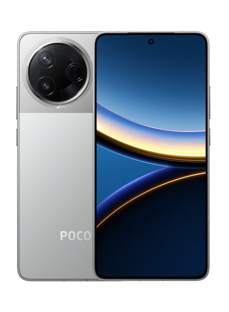 شاومي POCO F7 Pro 5G Dual SIM Silver 12GB RAM 512GB - Global Version  - Image 1