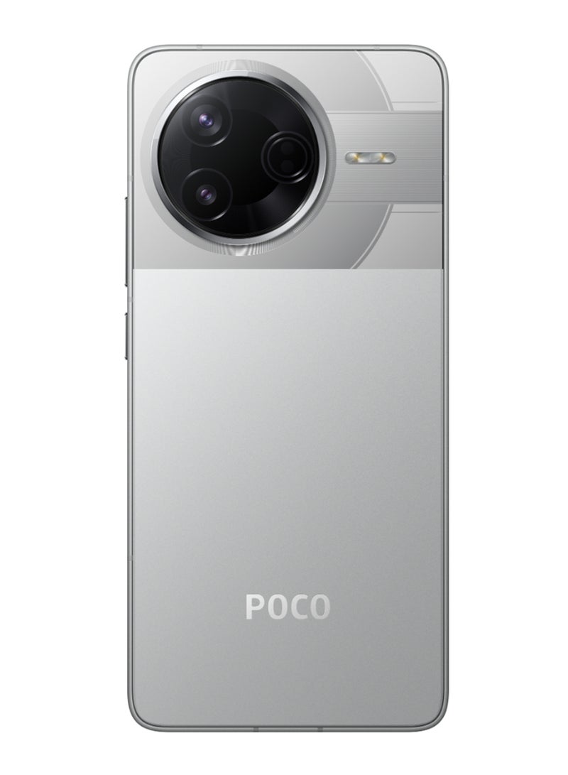شاومي POCO F7 Pro 5G Dual SIM Silver 12GB RAM 512GB - Global Version  - Image 3