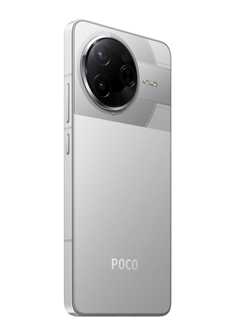 شاومي POCO F7 Pro 5G Dual SIM Silver 12GB RAM 512GB - Global Version  - Image 4