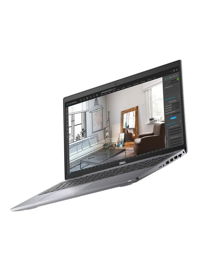 ديل Renewed - Precision 3560 Mobile Workstation With 15.6-Inch FHD Display,Core i7-1165G7/11th Gen/Quad Core/32GB RAM/1TB SSD/‎Intel HD 620/Windows 10 Pro English Silver - Image 3