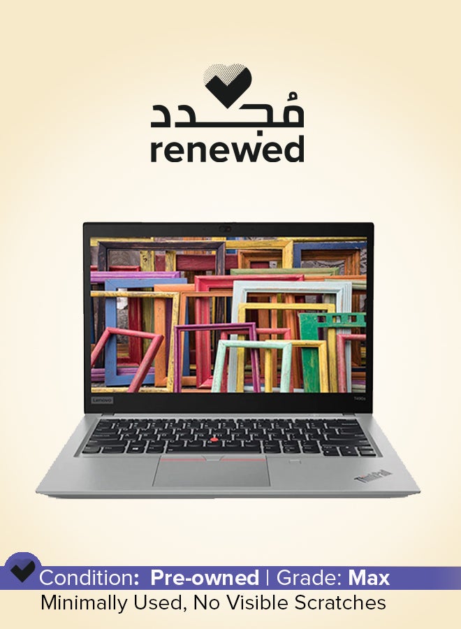 Lenovo - Renewed - Thinkpad T490s (2020) Laptop With 14-Inch Touchscreen Display,Intel Core i5 Processor/8th Gen/16GB RAM/256GB SSD/Windows 10 Pro/Intel UHD Graphics 620 English Silver - Image 1