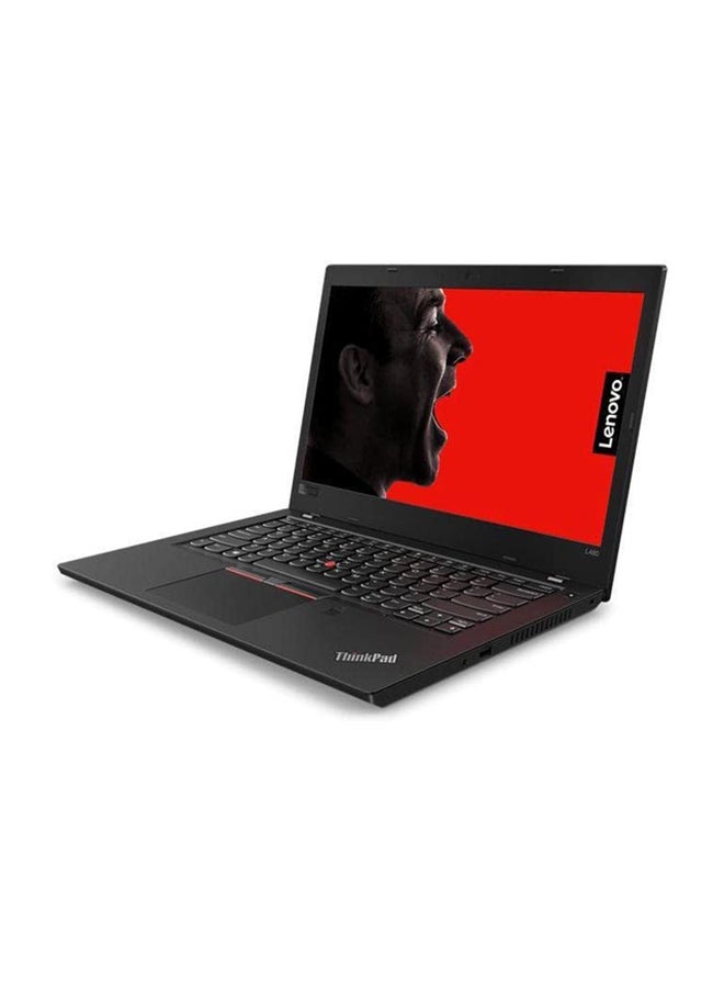 Lenovo Renewed - Thinkpad L480 Laptop With 14-Inch HD Display,Intel corei5-8250U/8GB/256GB SSD/ English Black - Image 2