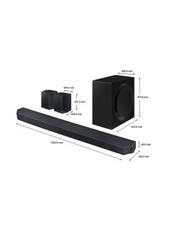 Samsung Renewed - 11.1.4CH Wireless Soundba Q990C Black  - Image 3