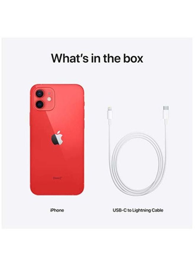 Apple - Renewed - iPhone 12 Dual SIM 128GB Red 5G With Facetime - Physical Dual SIM Version - Image 1