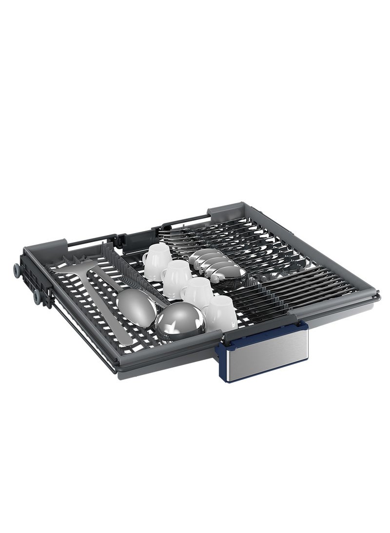 هيتاشي Dishwasher 15 Persons 6 Programs Inverter with Steam,Made in Turkey Black HNF54821 15 OZ HNF54821 black  - Image 4