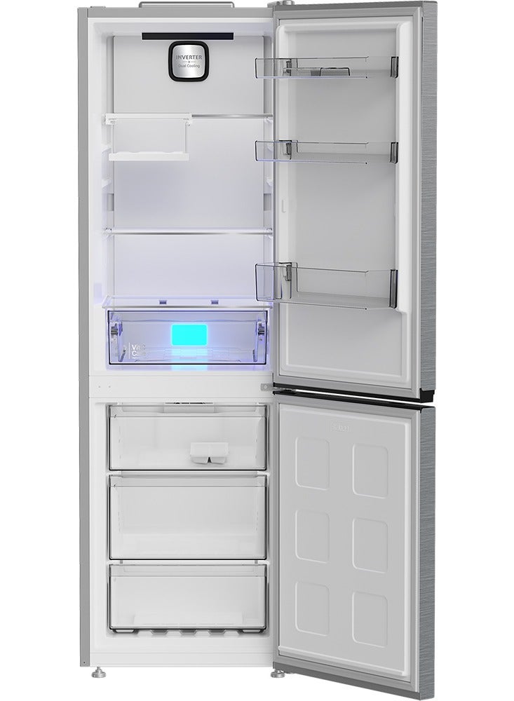 HITACHI - Combi Refrigerator No-Frost 2 Doors, 316 Litres Net Capacity, Inverter, Digital R-B367EY2R R-B367EY2R silver - Image 1