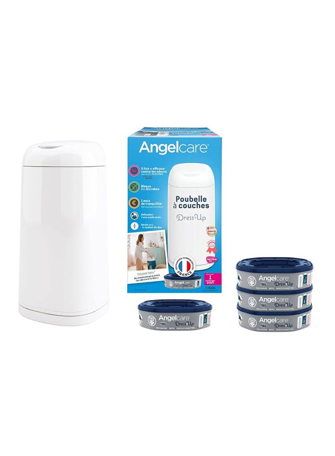 أنجل كير Dress Up Bin Octagonal + 4 Refills - Bundle  - Image 1