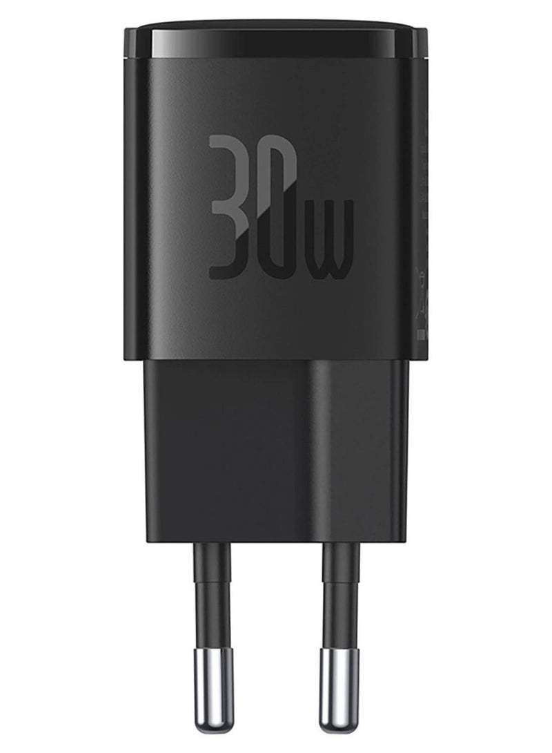 Baseus Cube Pro Fast Charger 1C 30W EU Black - Image 1