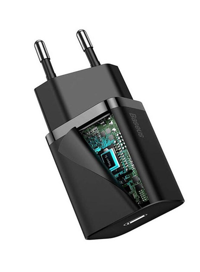 Baseus Super Si Quick Charger 1C 20W EU Black - Image 4