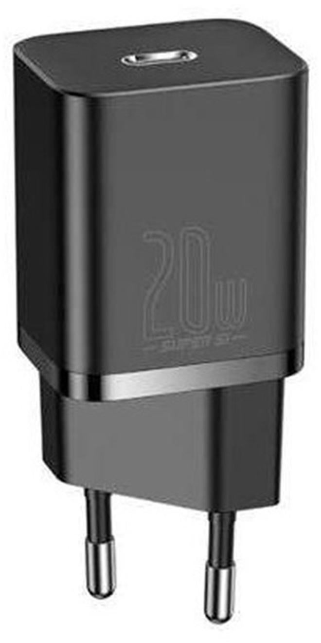 Baseus Super Si Quick Charger 1C 20W EU Black - Image 1