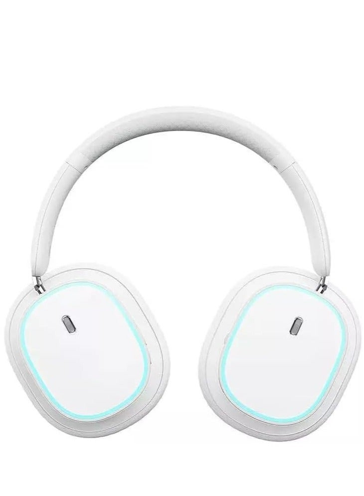 Baseus AeQur GH02 Gaming Wireless Headphones Moon White  - Image 3
