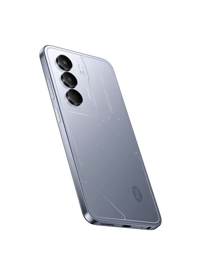 إيتيل - P70 Dual SIM Silver 4+4GB RAM 256GB 4G - Middle East Version - Image 1