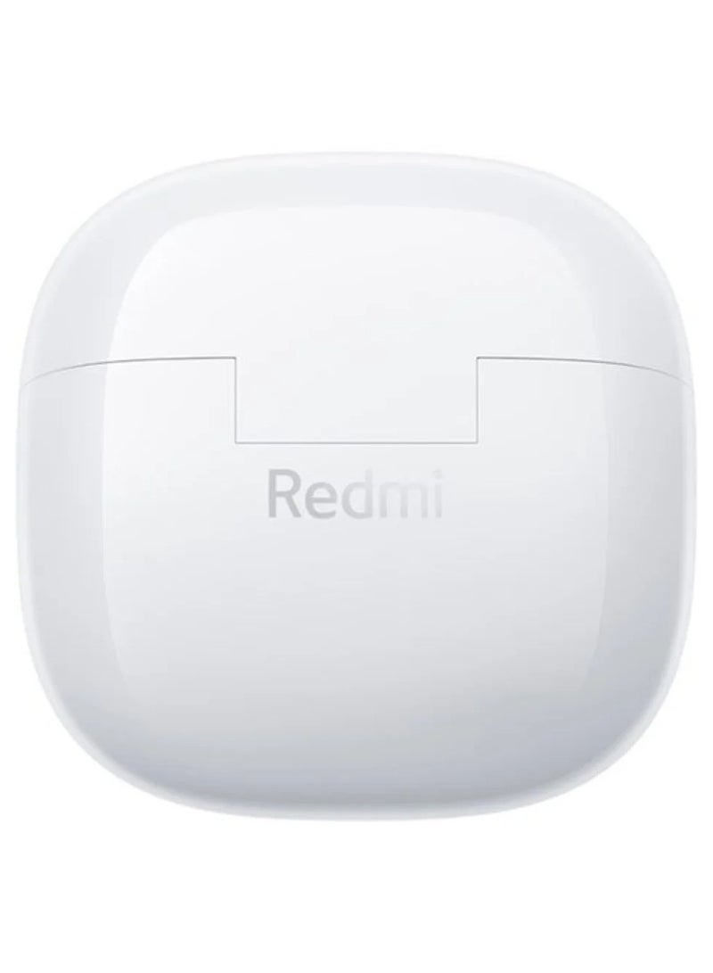 Xiaomi - Redmi buds 6 Lite Hybrid ANC Wireless Earbuds, Active Noise Cancellation up to 40 dB, 38 Hours Music Playback, EQ Mode, Google Fast Pair Compatible, Fast Charging |6 month manufacturer warranty WHITE - Image 1