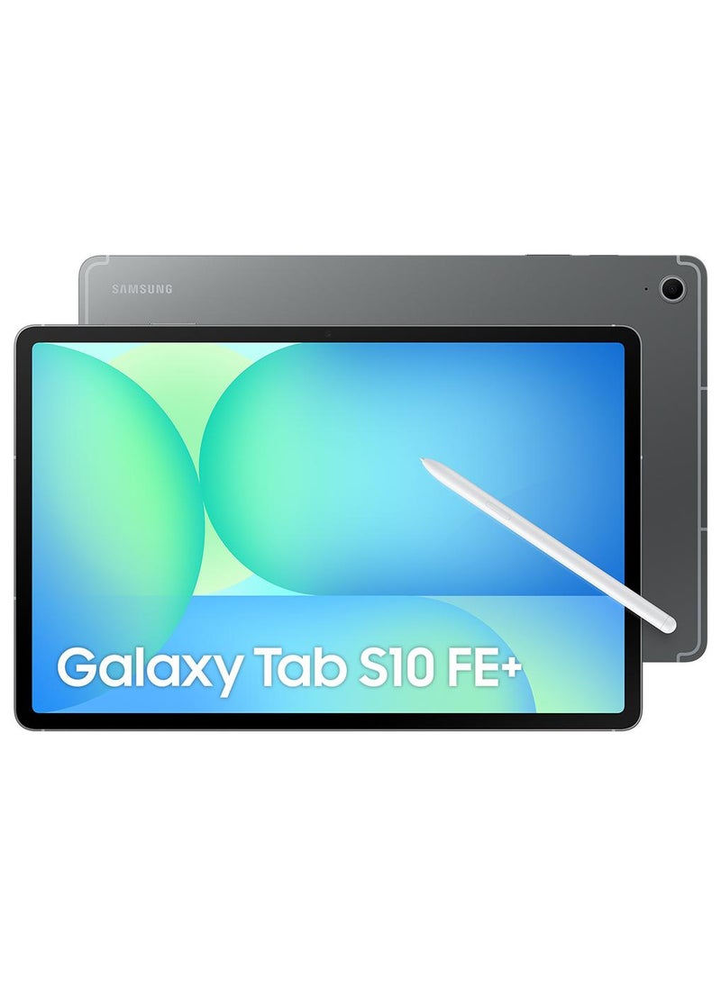 Samsung Galaxy Tab S10 FE Plus Gray 12GB RAM 256GB 5G - Middle East Version - Image 1