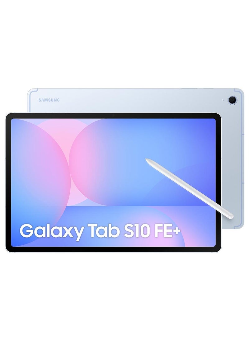 سامسونج Galaxy Tab S10 FE Plus Light Blue 12GB RAM 256GB Wifi - Middle East Version - Image 1