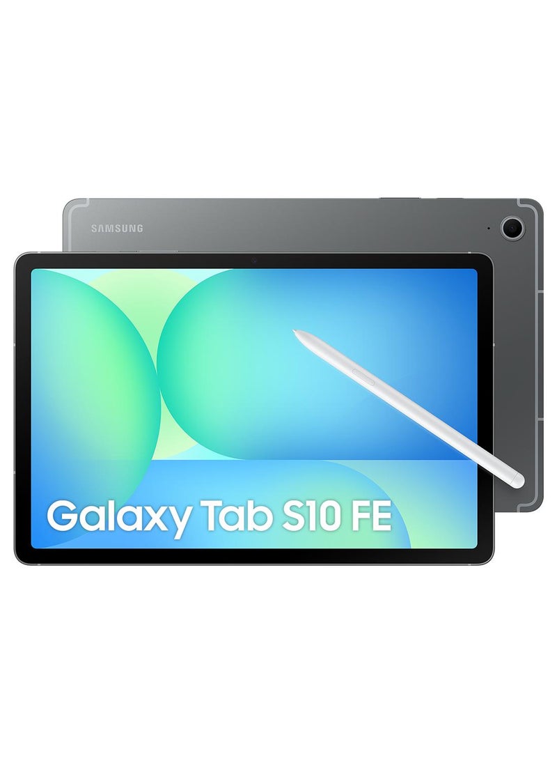 Samsung Galaxy Tab S10 FE Gray 12GB RAM 256GB 5G - Middle East Version - Image 1