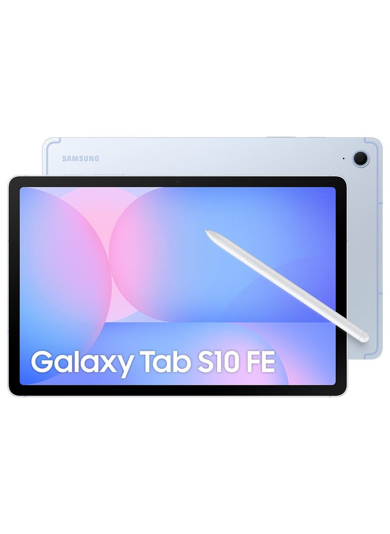 سامسونج Galaxy Tab S10 FE Light Blue 8GB RAM 128GB Wifi - Middle East Version - Image 1