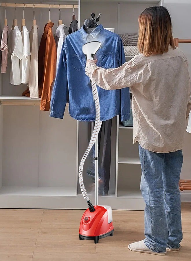 دانسات - Vertical Steam Iron - 1.3 L 1950 W DAN13GS Red - Image 1