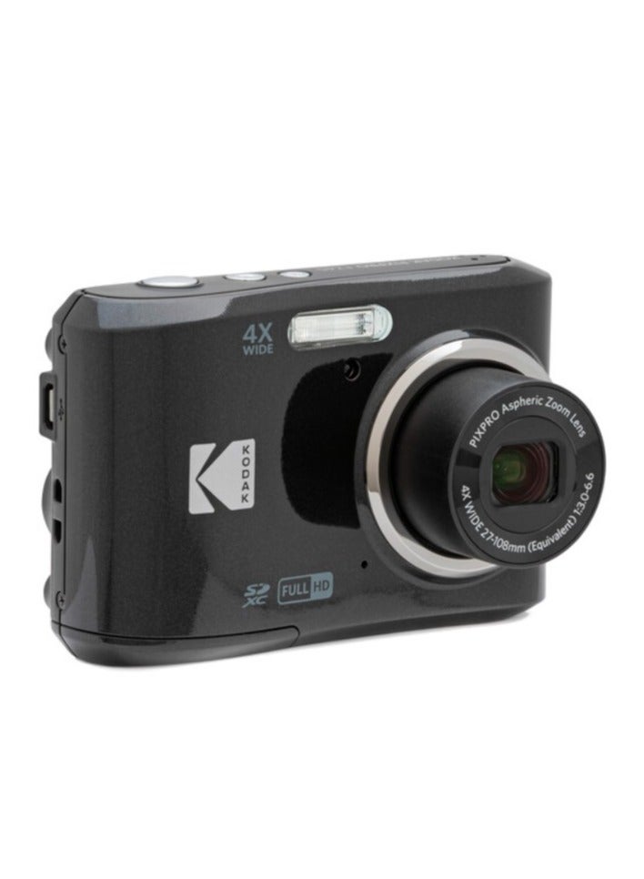 كوداك - Pixpro Friendly Zoom FZ45 16MP Digital Camera with 4X Optical Zoom 27mm Wide Angle and 2.7 LCD Screen 1080p Full HD Video Vlogging Camera - Image 1