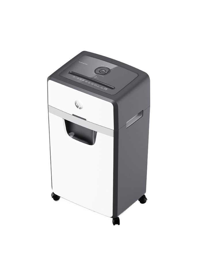 HP آلة تمزيق الورق المكتبي OneShred 24CC، أمان P-4، قطع متقاطع، 24 ورقة، سلة 30 لتر - 2807 - Image 1