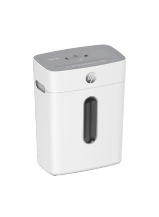 OneShred 8CC Office Paper Shredder Machine, P-4 Security, Cross Cut, 8 Sheets, 15L Bin - 2801 White - pnsku/N70164803V/45/_/1742971797/29fa1cbe-04ee-4a25-80e2-313c48340701