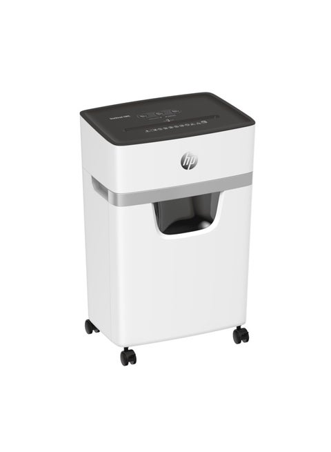 OneShred 10MC Office Paper Shredder Machine, P-4 Security, Micro Cut, 10 Sheets, 25L Bin - 2805 White