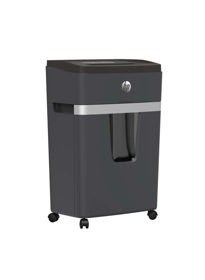 HP Pro Shredder 18CC Office Paper Shredder Machine, P-4 Security, Cross Cut, 18 Sheets, 25L Bin - 2813 Black - Image 2