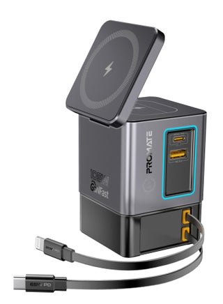 6-in-1 GaNFast Charging Station With 105W Total Output, 15W MagSafe Wireless Charger, PD65W Retractable Type-C Cable, PD20W Retractable Lightning Cable,  PD18W USB-A Port, PowerSync-105 EU grey - pnsku/N70164825V/45/_/1742971891/9d3d9719-6e35-4f09-a4a5-ba1610e6a934